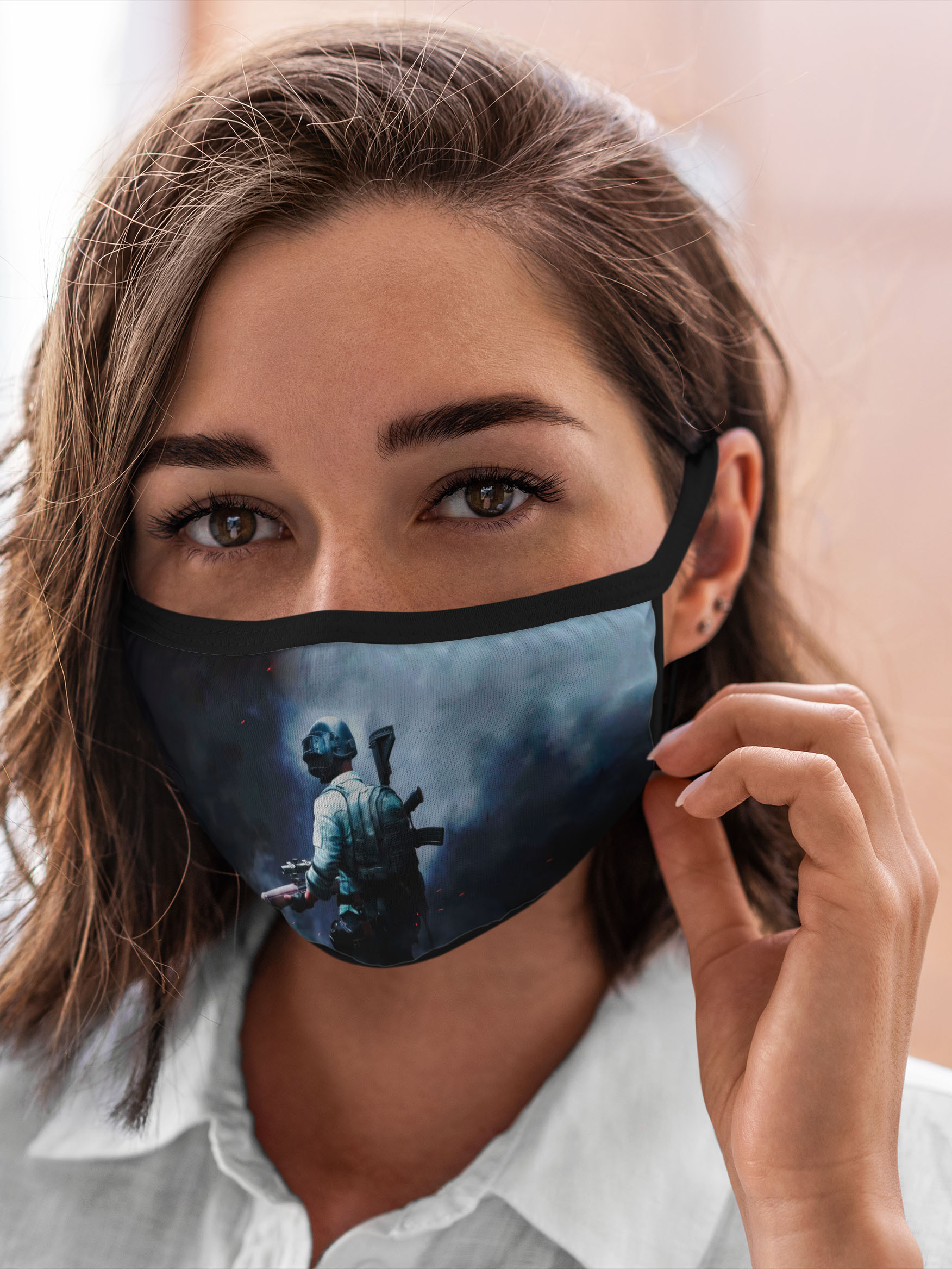 

Многоразовая маска унисекс Burnettie Королевская Битва Pubg, Разноцветный, Королевская Битва Pubg