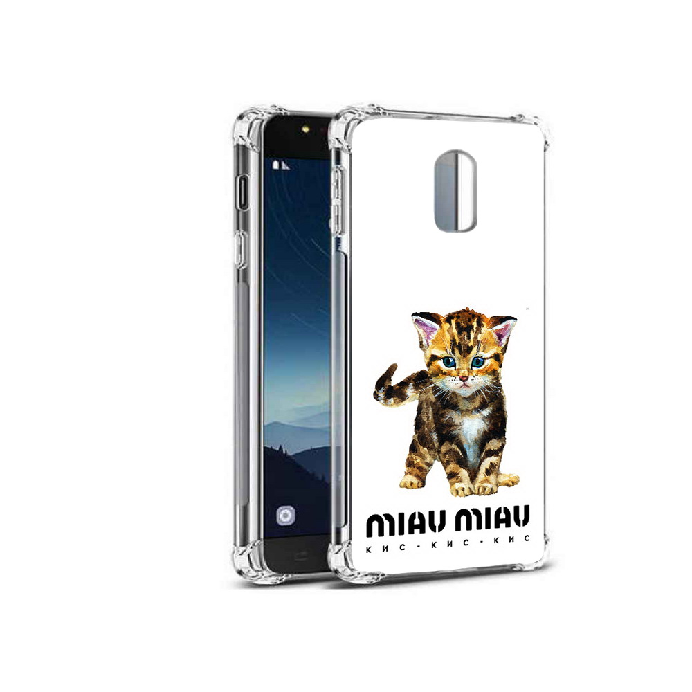 

Чехол MyPads Tocco для Samsung Galaxy C8 Бренд miau miau (PT96288.518.34), Прозрачный, Tocco