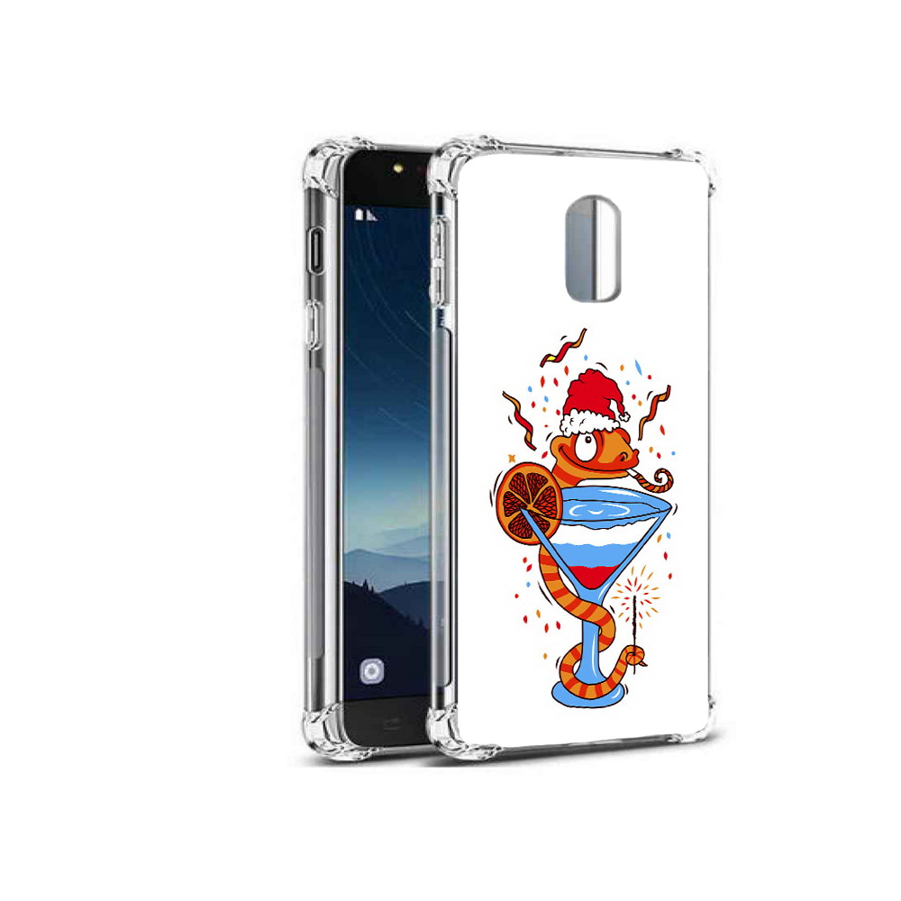 

Чехол MyPads Tocco для Samsung Galaxy C8 змейка (PT96288.518.364), Прозрачный, Tocco