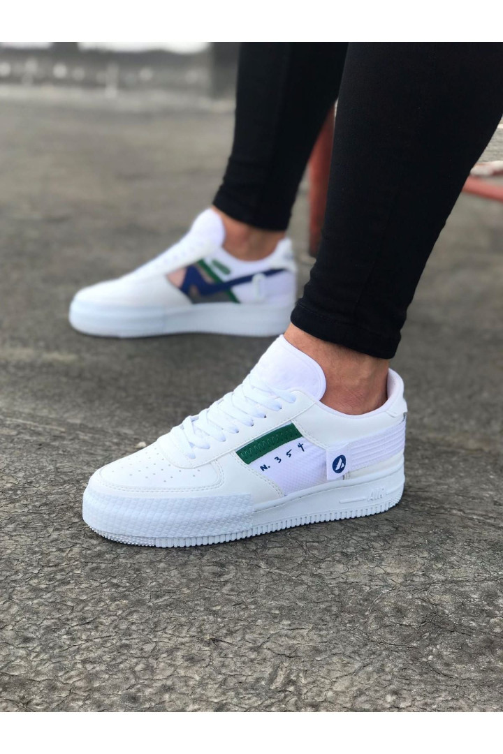 

Кеды мужские Wagoon WG-201-BEYAZ-MAVİ белые 43 EU (доставка из-за рубежа), WG-201-BEYAZ-MAVİ