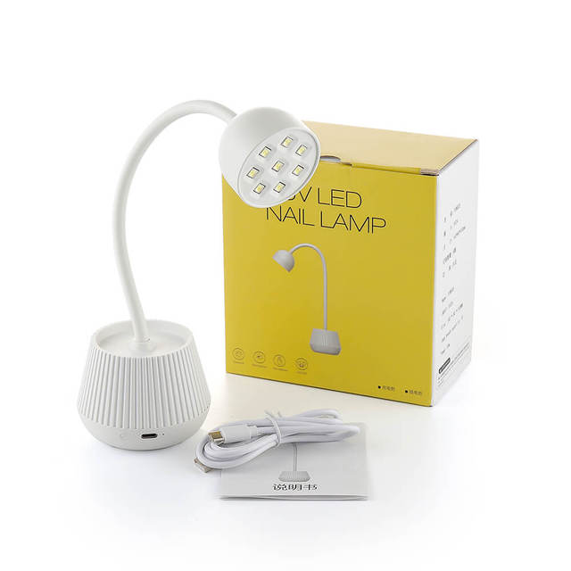 

Лампа для сушки гель-лака Лотос UV+LED, 24W с аккумулятором, Portable Lamp