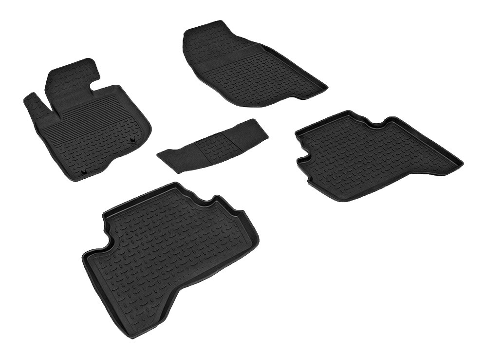

Резиновые коврики SEINTEX с высоким бортом для Mitsubishi L200 2006-2015 / 83325