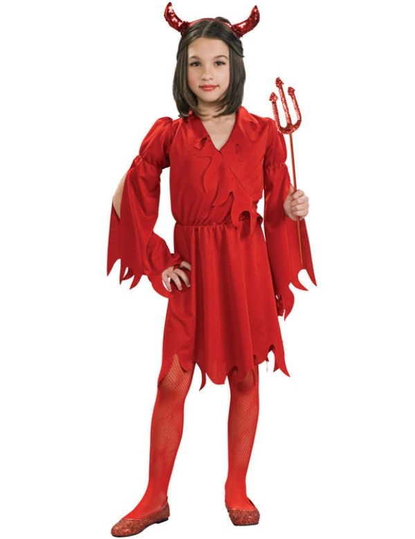 Карнавальный костюм для девочек I-Brigth Company цв. красный р. 116
