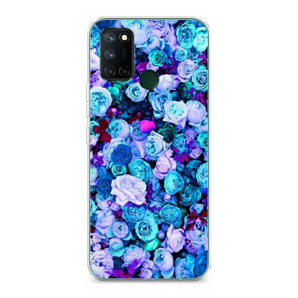 

Чехол на Realme 7i "Цветочный ковер", Фиолетовый, 253950-2