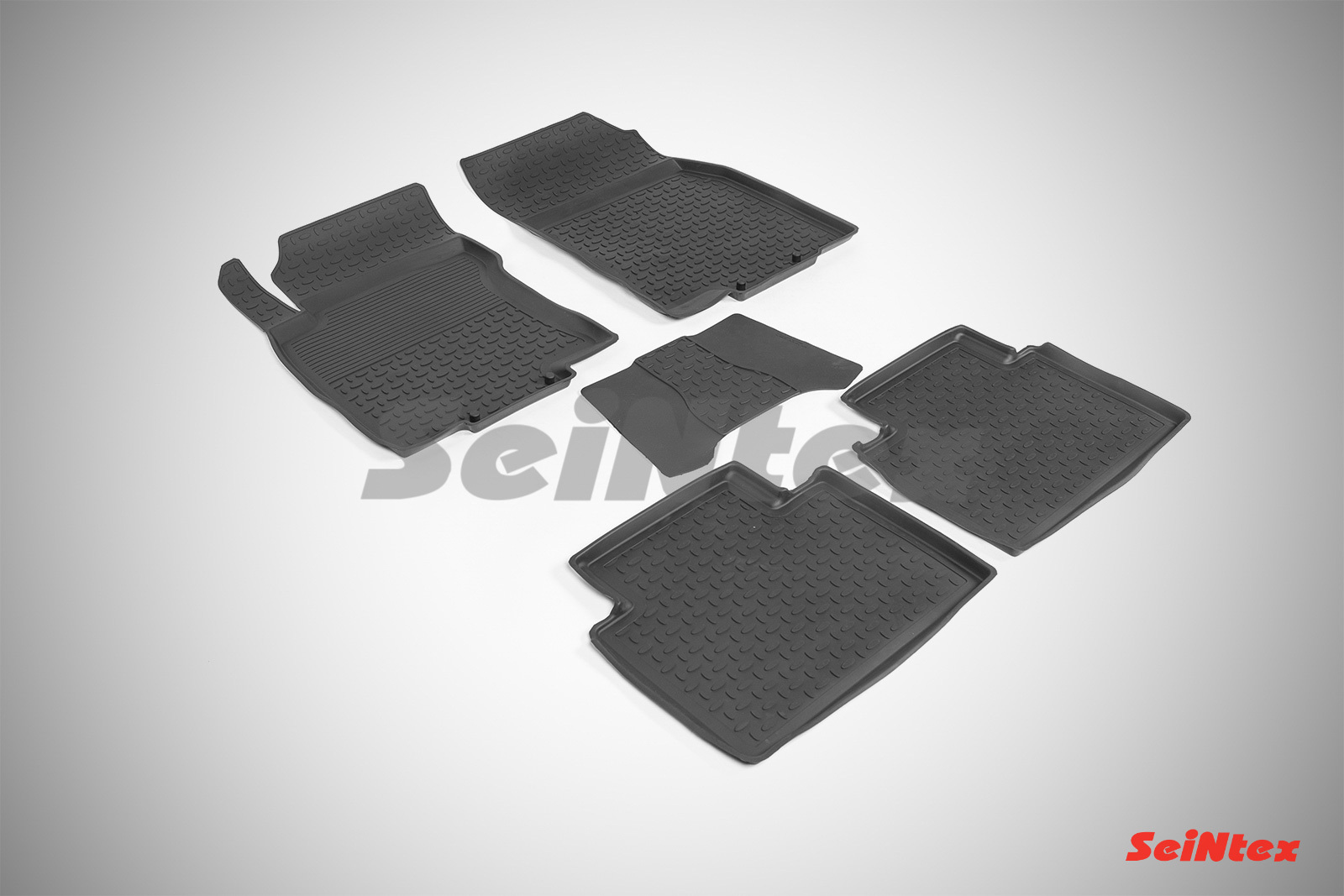 

Резиновые коврики SEINTEX с высоким бортом для Nissan X-Trail (T32) с 2015 / 86240