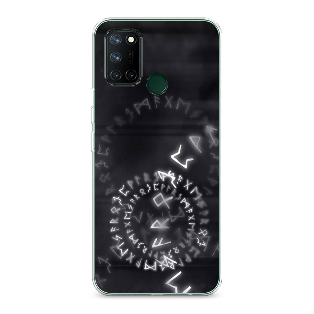 

Чехол на Realme 7i "Руны", Серый;черный, 253950-3