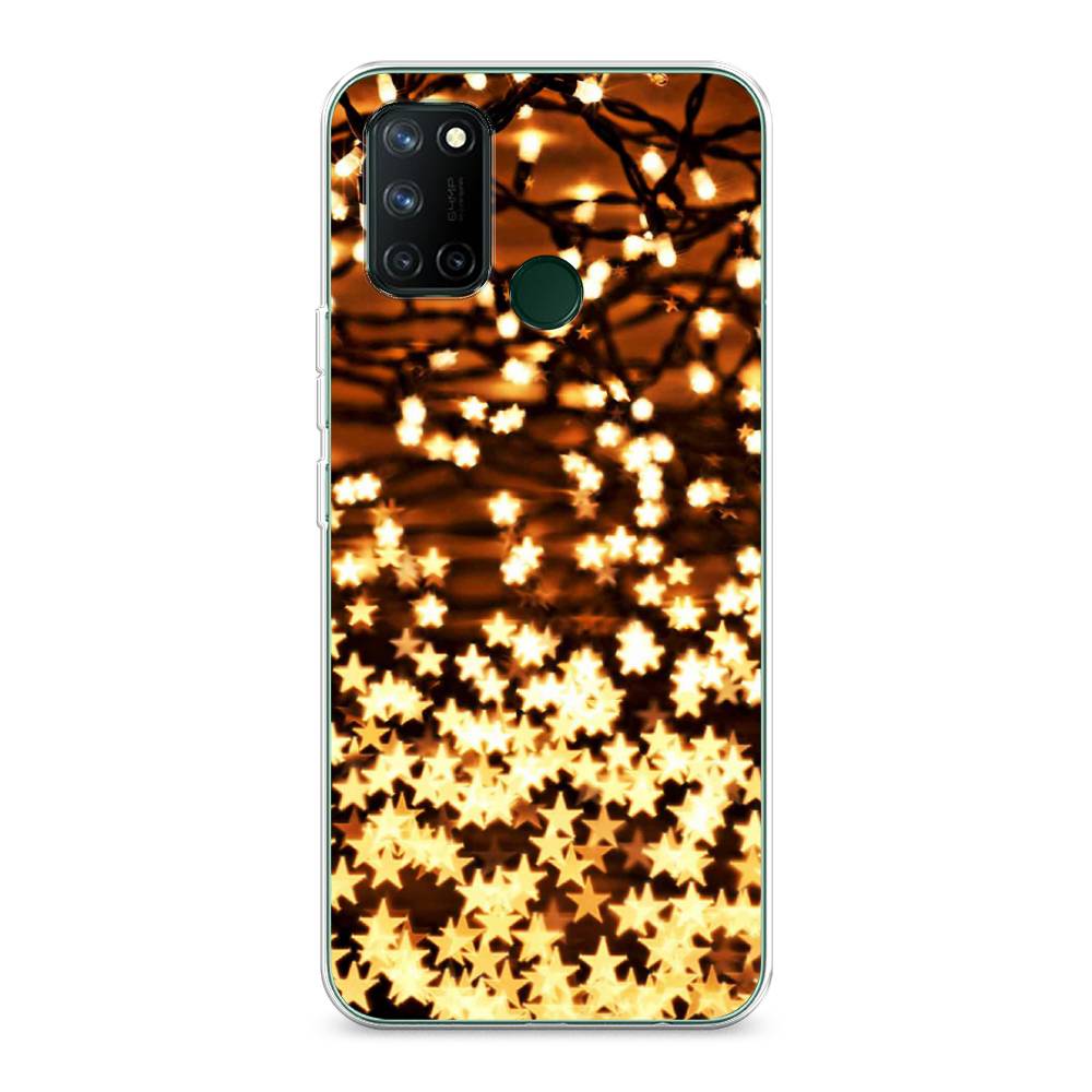 

Чехол на Realme 7i "Новогодняя гирлянда", Золотистый, 253950-5