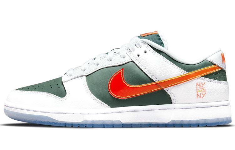 

Кеды унисекс Nike Dunk Low se ny vs ny зеленые 45 EU, Зеленый, Dunk Low se ny vs ny