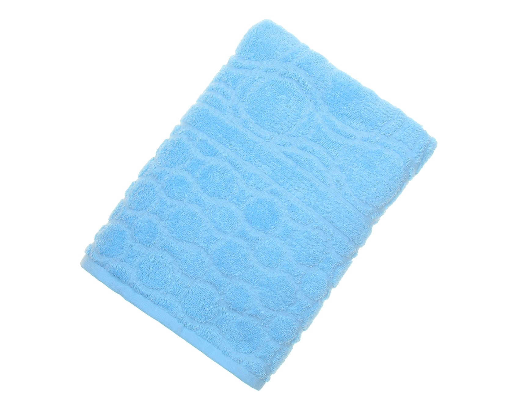 Полотенце DM Текстиль Opticum 70 х 130 см махровое голубое