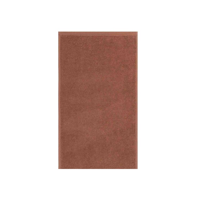 Полотенце DM Текстиль Веста 30 х 70 см махровое коричневое