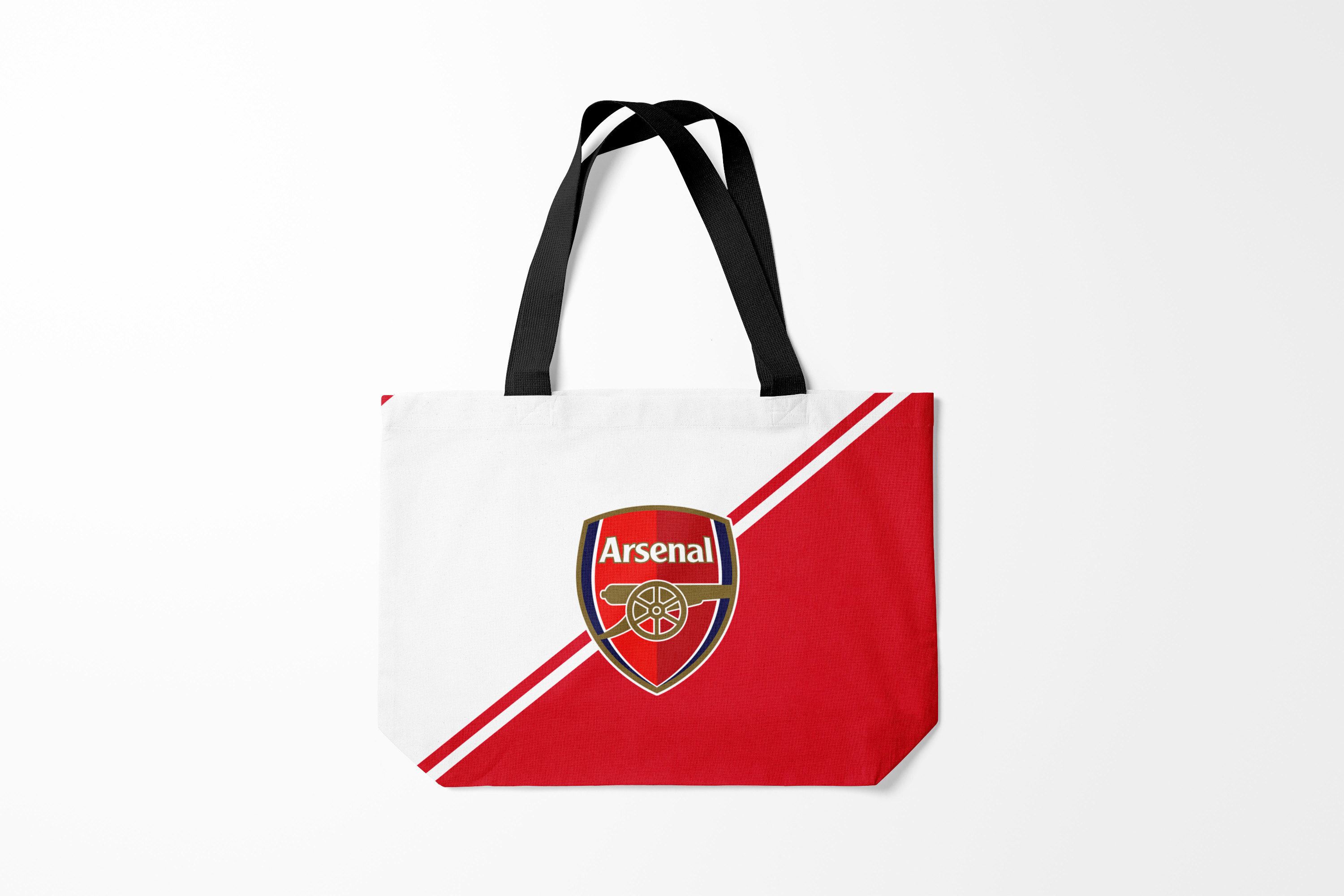 

Сумка шoппер унисекс Burnettie Arsenal FC, красный; белый, Arsenal FC