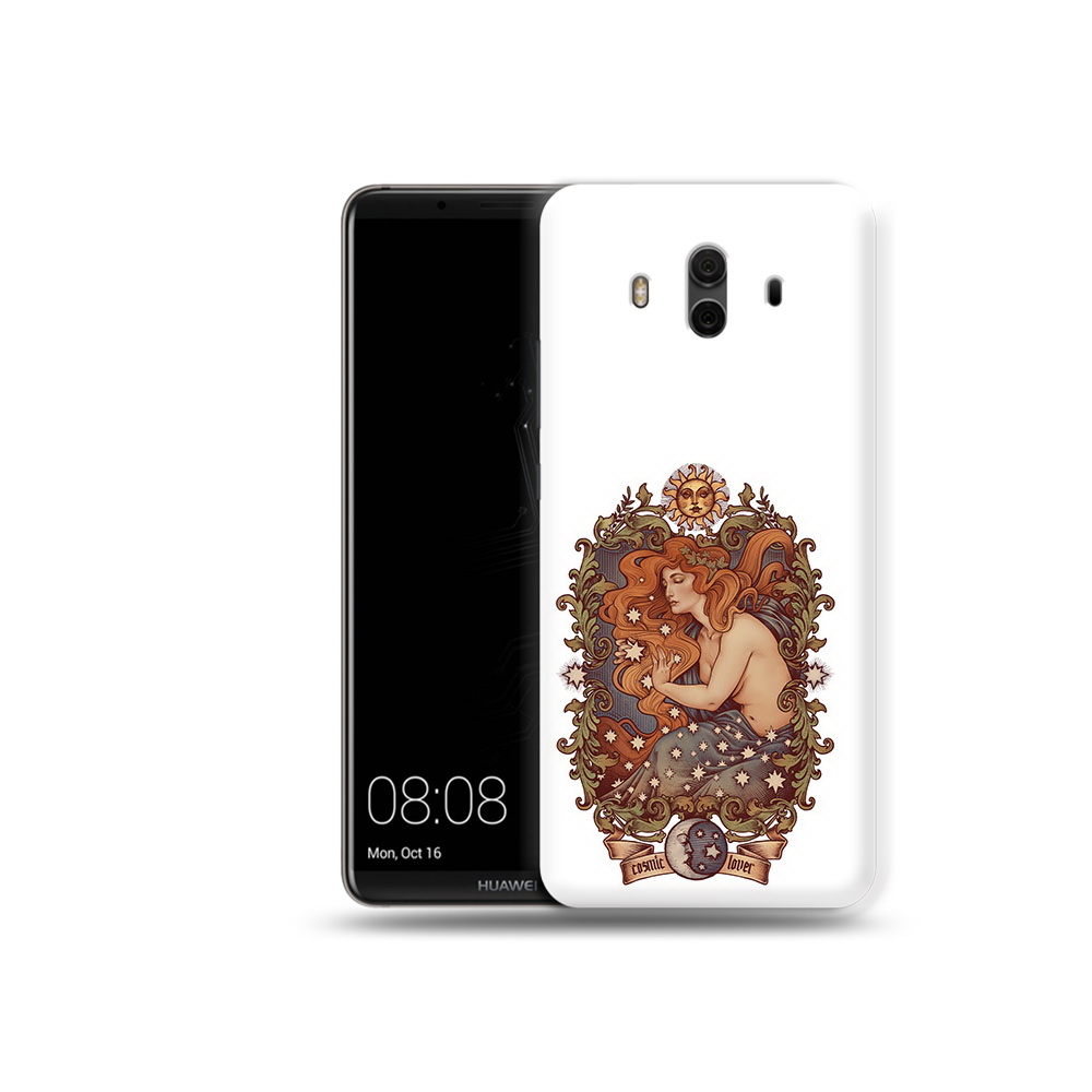 

Чехол MyPads Tocco для Huawei Mate 10 звездная девушка абстракция (PT88364.53.351), Прозрачный, Tocco