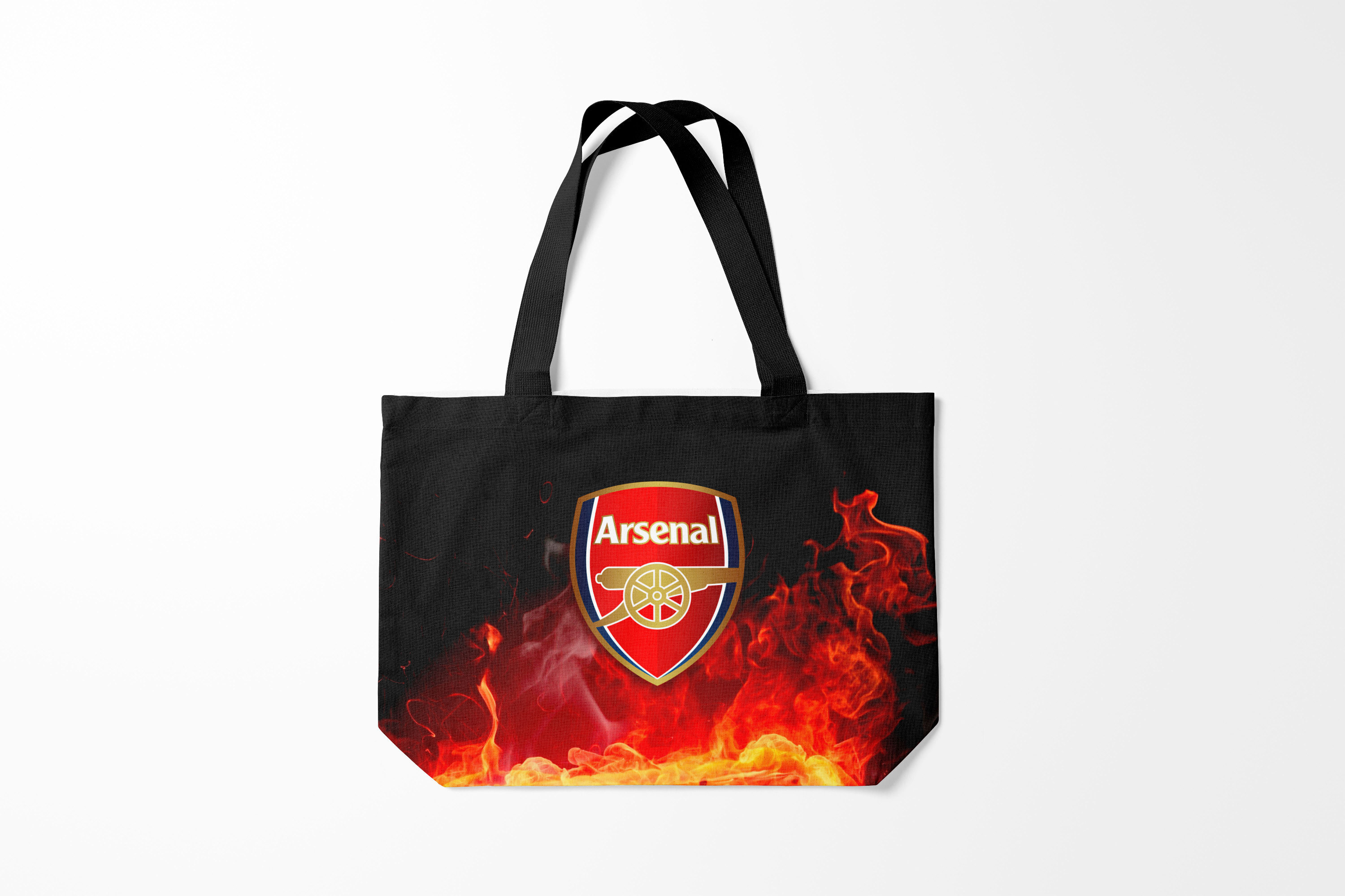 

Сумка шoппер унисекс Burnettie Arsenal, черный, Arsenal