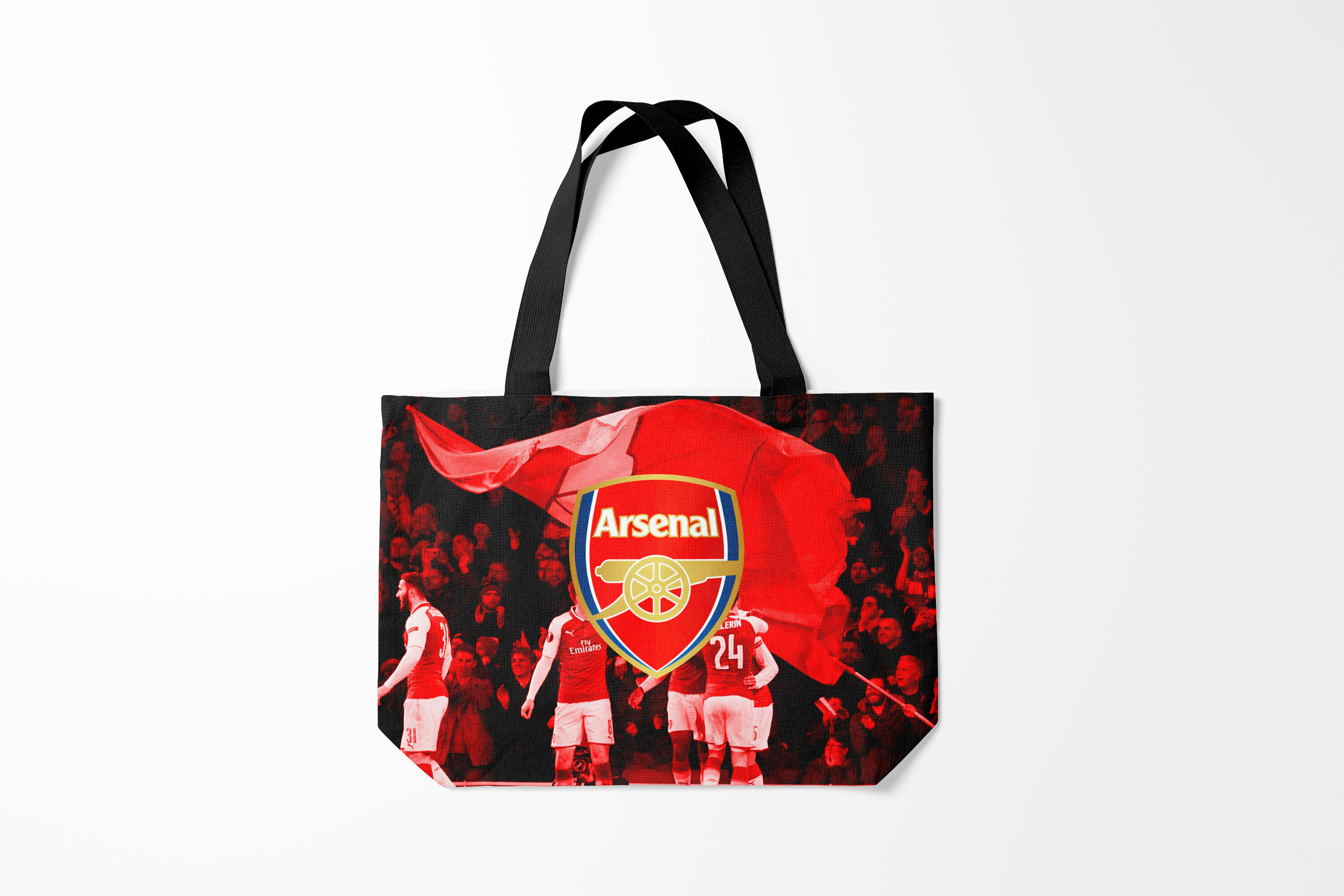 

Сумка шoппер унисекс Burnettie Arsenal, разноцветный, Arsenal