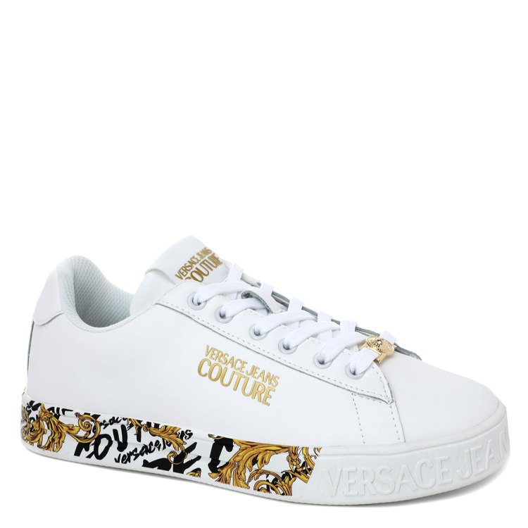 

Кеды женские Versace Jeans Couture 73VA3SKL белые 35 EU, 73VA3SKL