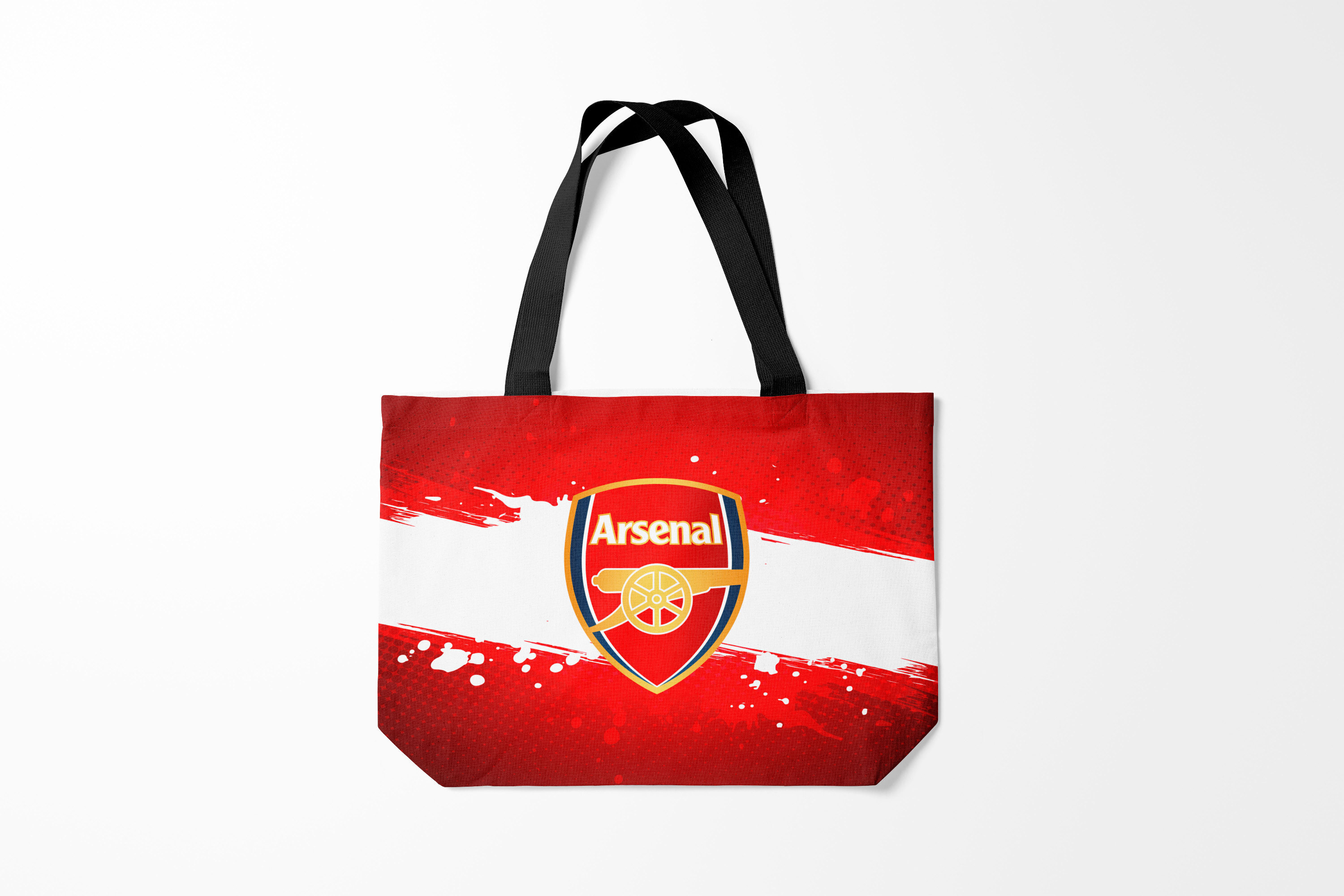 

Сумка шoппер унисекс Burnettie Arsenal, красный; белый, Arsenal