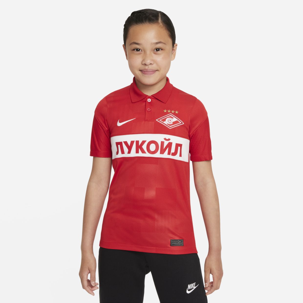 

Футболка детская Nike SPM YNK DF STAD JSY SS HM цв.красный р.134, SPM YNK DF STAD JSY SS HM