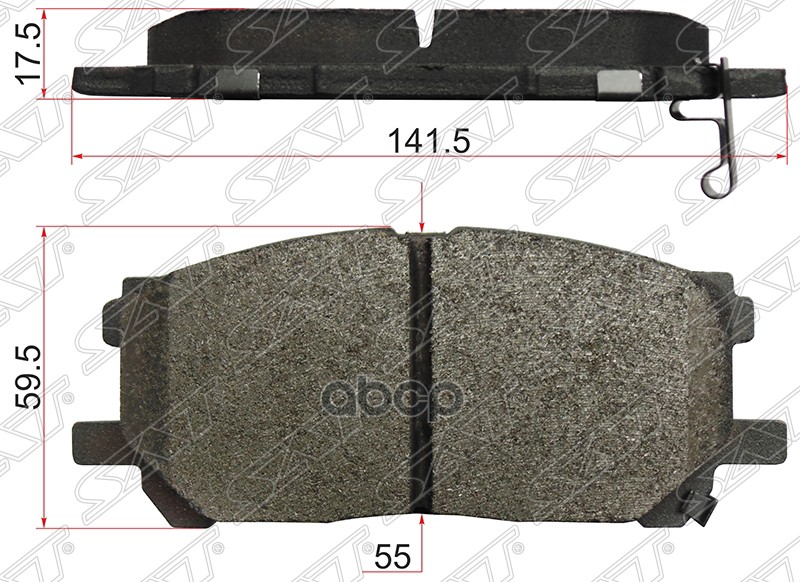 

Колодки Тормозные Перед Toyota Harrier/Lexus Rx3 03- Sat арт. ST0446548080