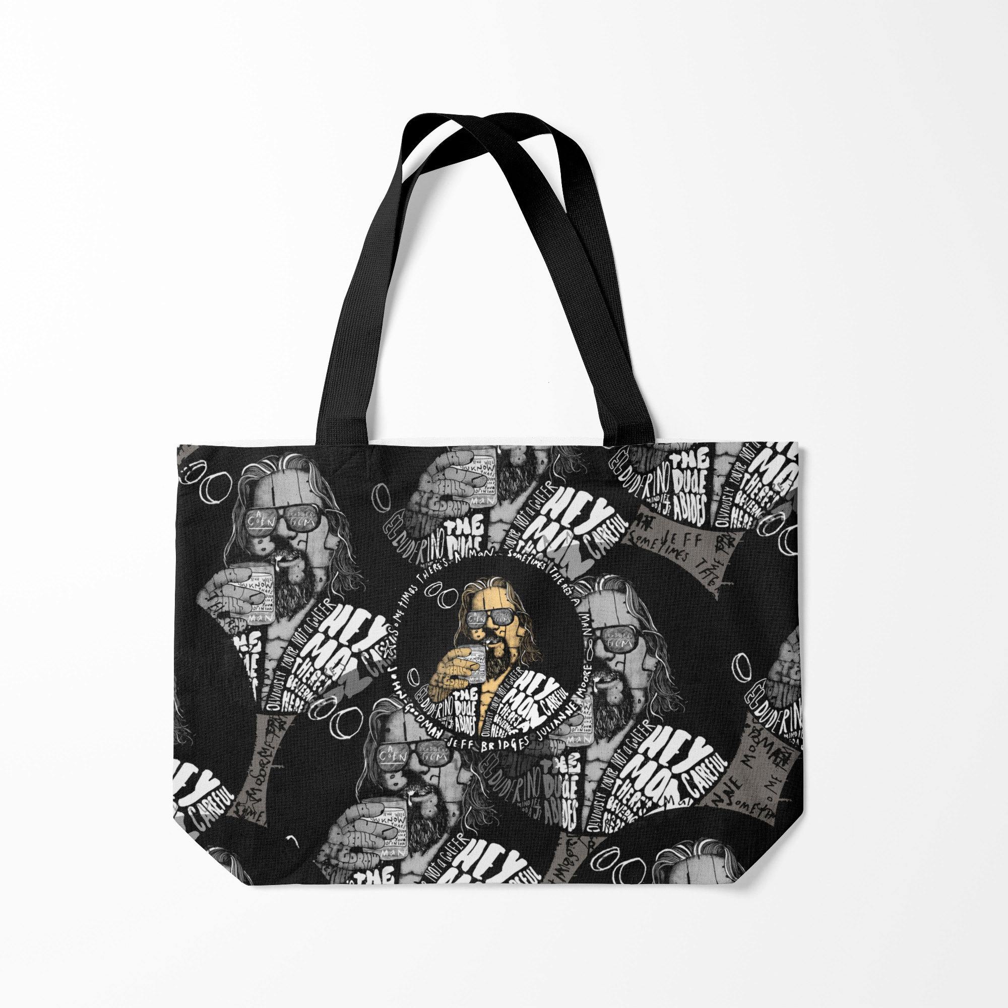 

Сумка шoппер унисекс Burnettie The Big Lebowski, черный, The Big Lebowski