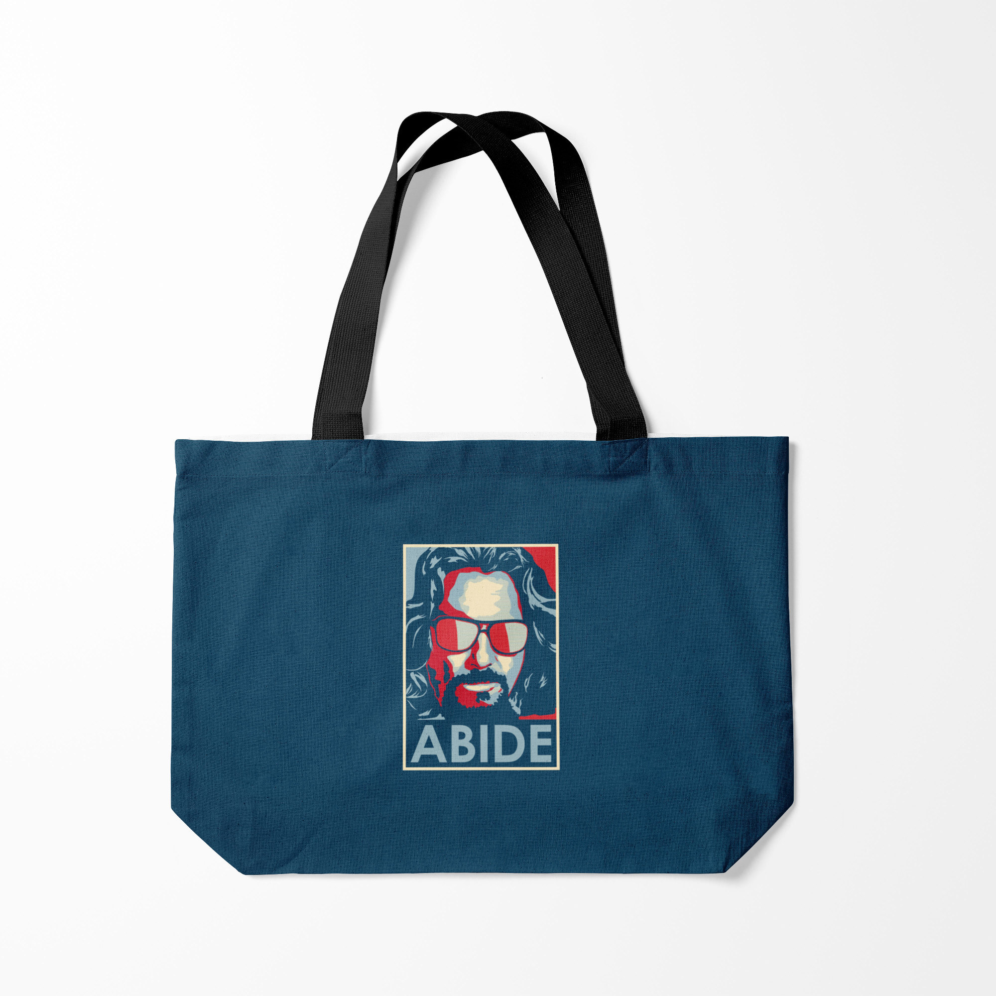 

Сумка шoппер унисекс Burnettie ABIDE Большой Лебовский, синий, Разноцветный, ABIDE Большой Лебовский