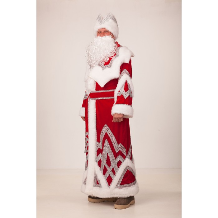 

Костюм карнавальный мужской Дед Мороз Batik 4937416 красный 54-56 RU, 4937416