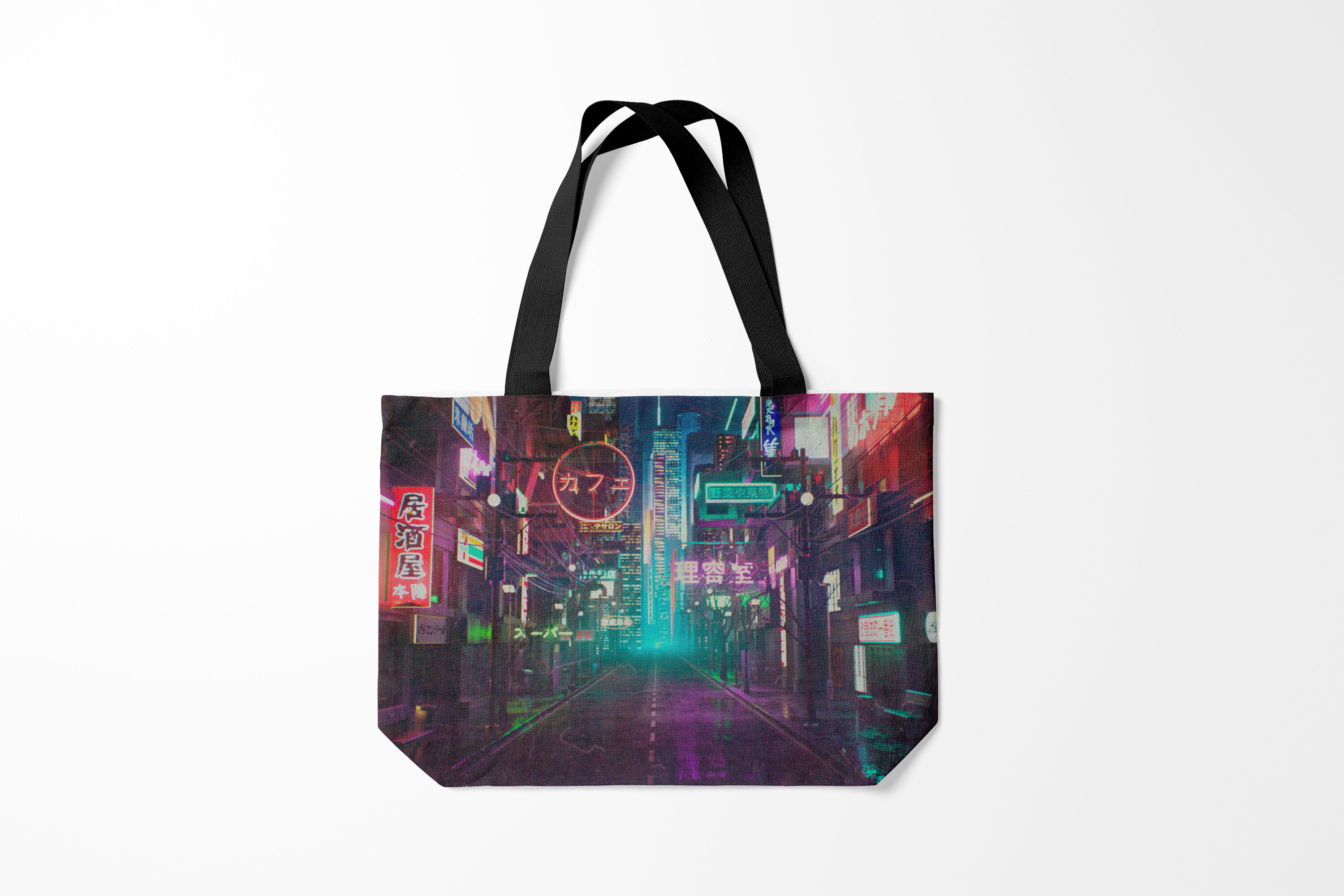 

Сумка шoппер унисекс Burnettie Япония Neon Tokyo, разноцветный, Япония Neon Tokyo
