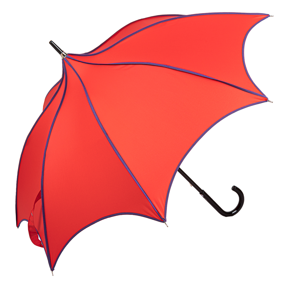 Зонт-трость женский механический GUY DE JEAN Vogue, красный