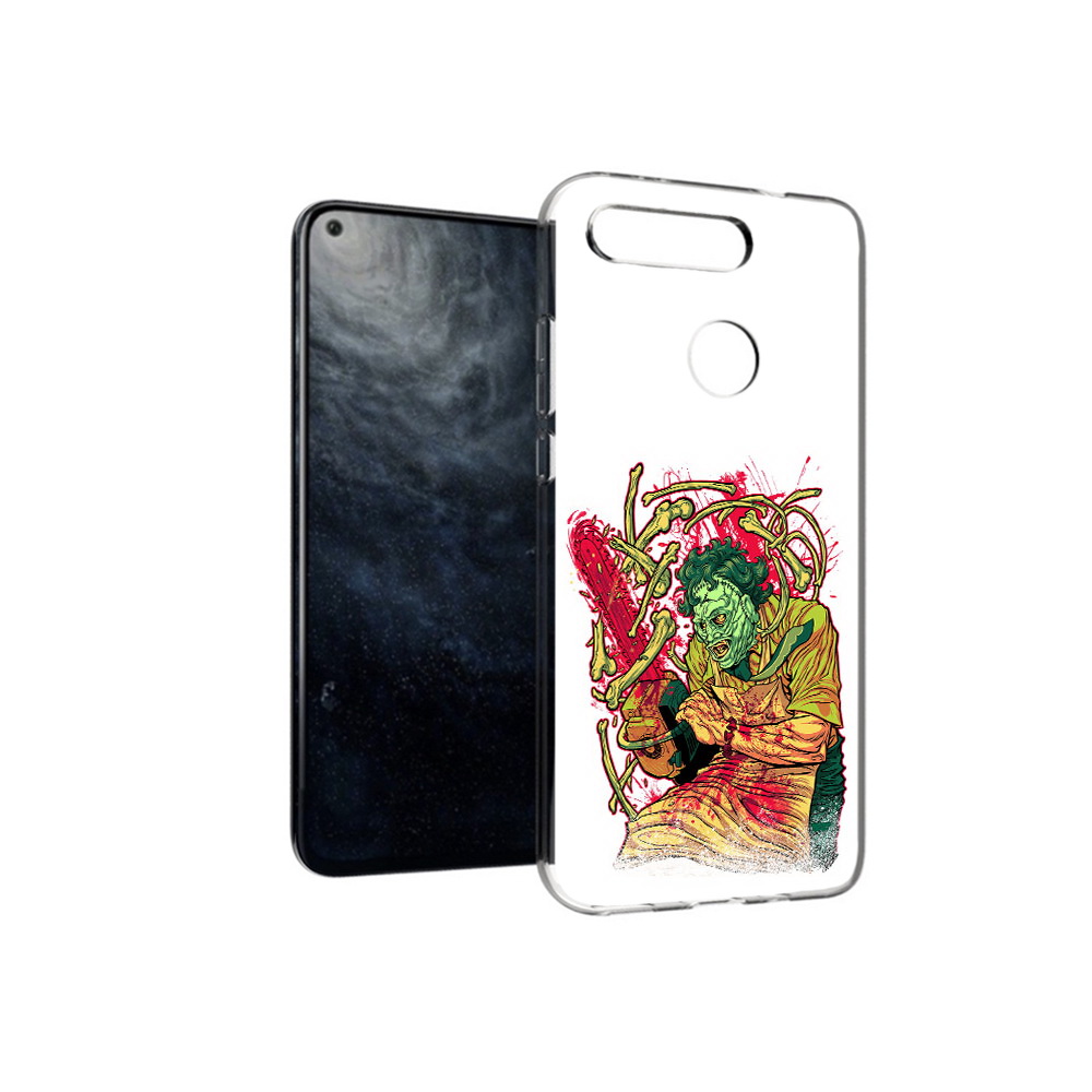 

Чехол MyPads Tocco для Huawei Honor 20 яркий мясник, Прозрачный, Tocco