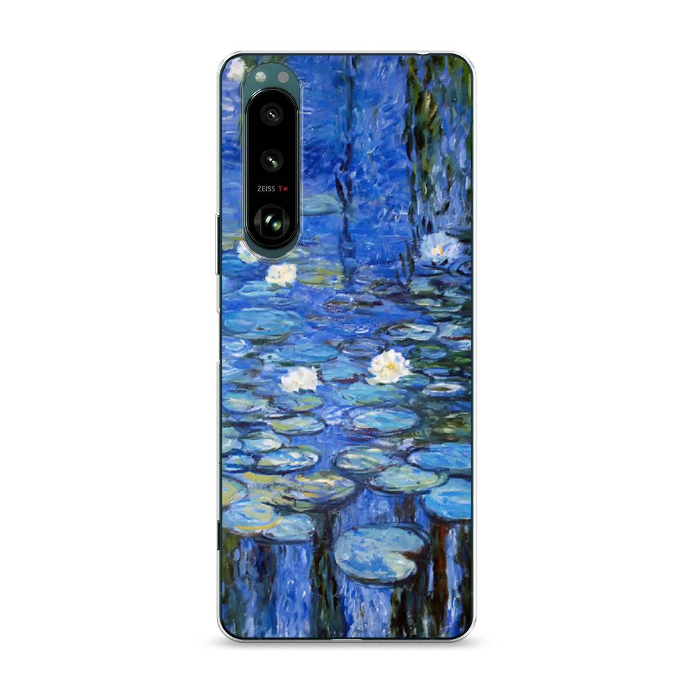 

Чехол на Sony Xperia 1 III "Нарисованный пруд", Синий;зеленый, 54850-4