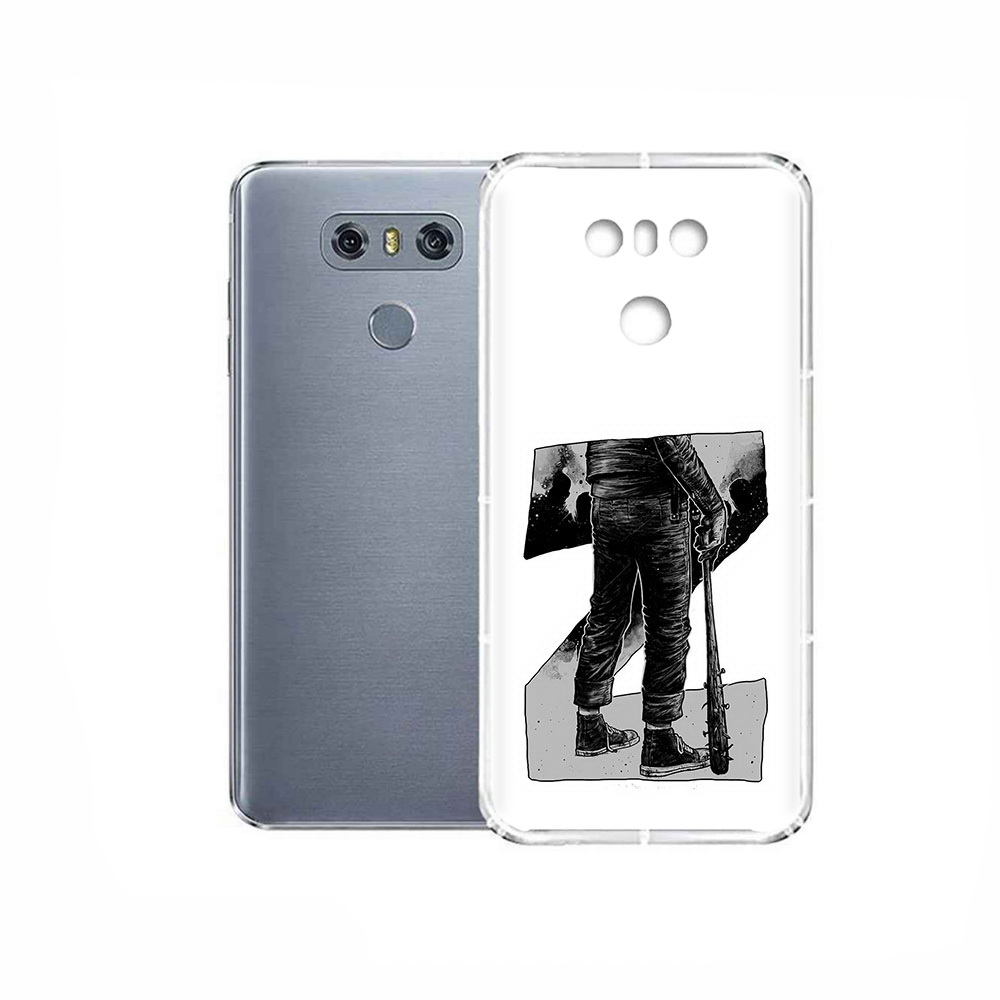 

Чехол MyPads Tocco для LG G6 воин черно белый, Tocco