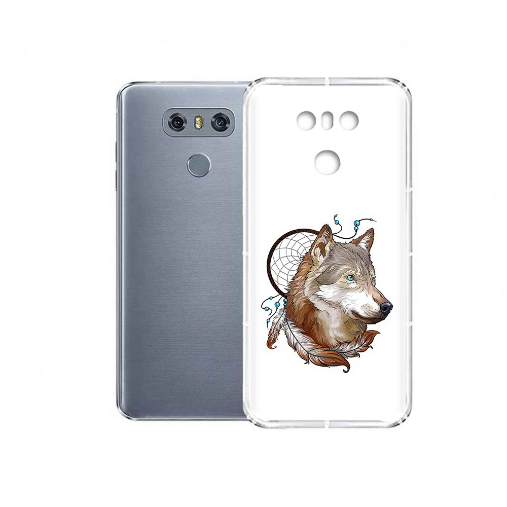 

Чехол MyPads Tocco для LG G6 волк и ловец снов, Прозрачный, Tocco