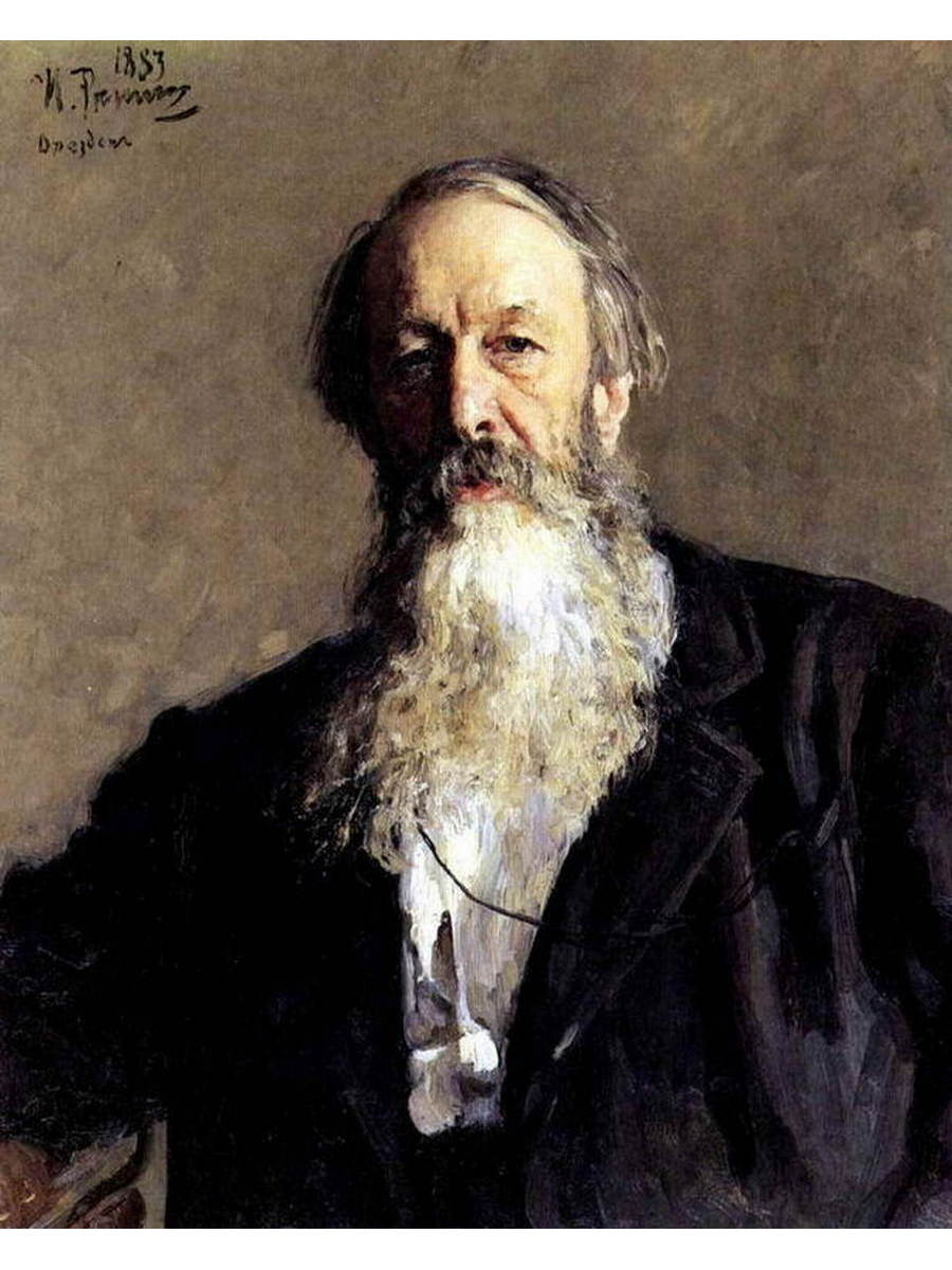 

Постер DRABS A2 Репин Илья Ефимович Портрет В.В.Стасова