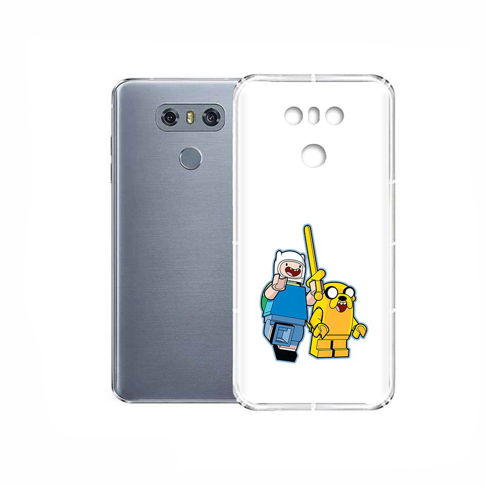 

Чехол MyPads Tocco для LG G6 время приключений лего, Прозрачный, Tocco