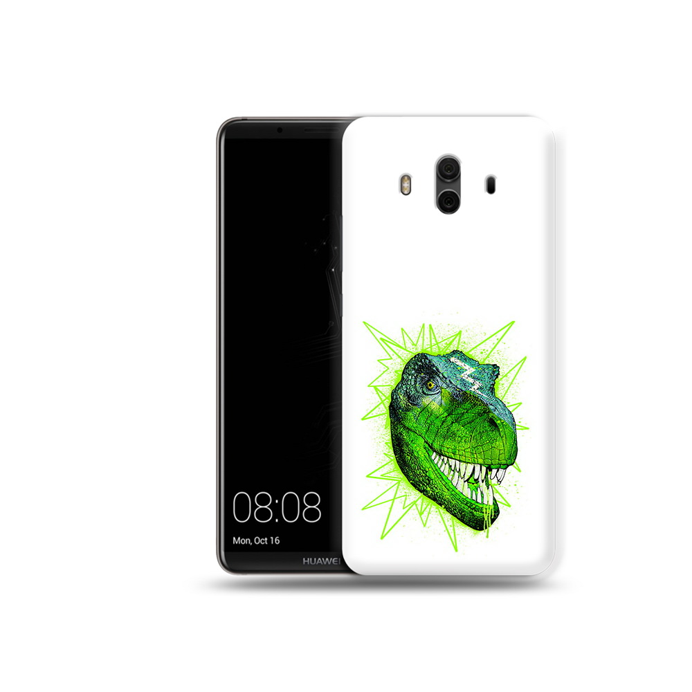 Чехол MyPads Tocco для Huawei Mate 10 зеленый динозавр (PT88364.53.358)