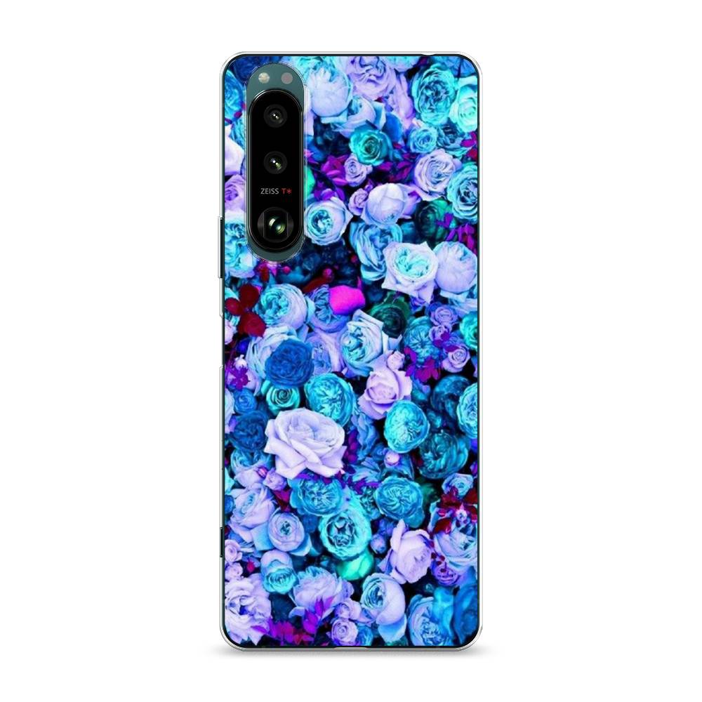

Чехол на Sony Xperia 1 III "Цветочный ковер", Фиолетовый, 54850-2