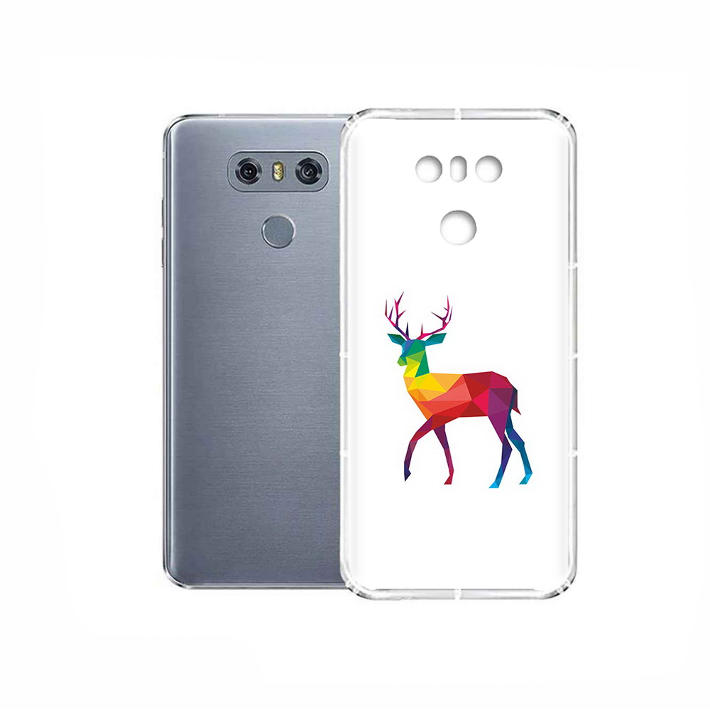 

Чехол MyPads Tocco для LG G6 геометрический олень, Прозрачный, Tocco