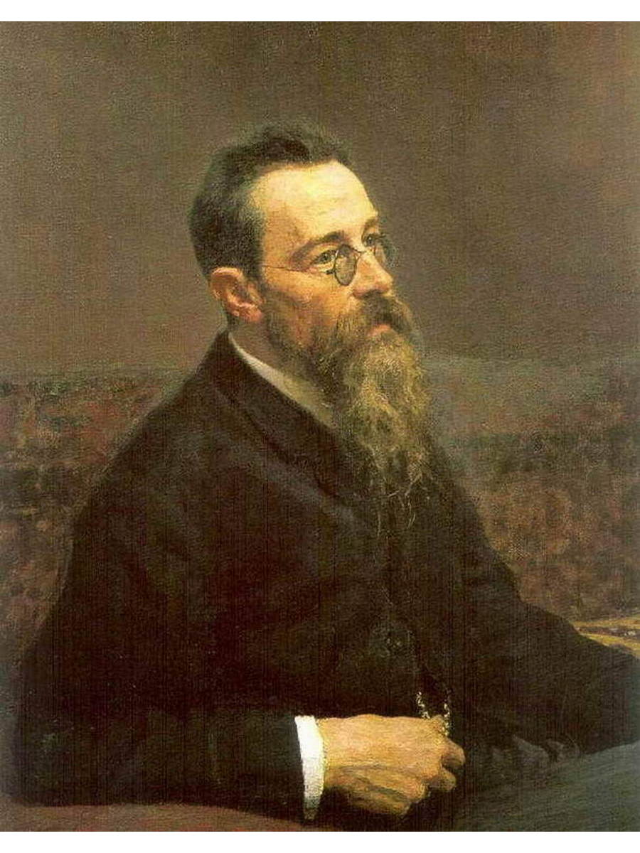 

Постер DRABS A2 Репин Илья Ефимович Портрет композитора Н.А.Римского-Корсакова