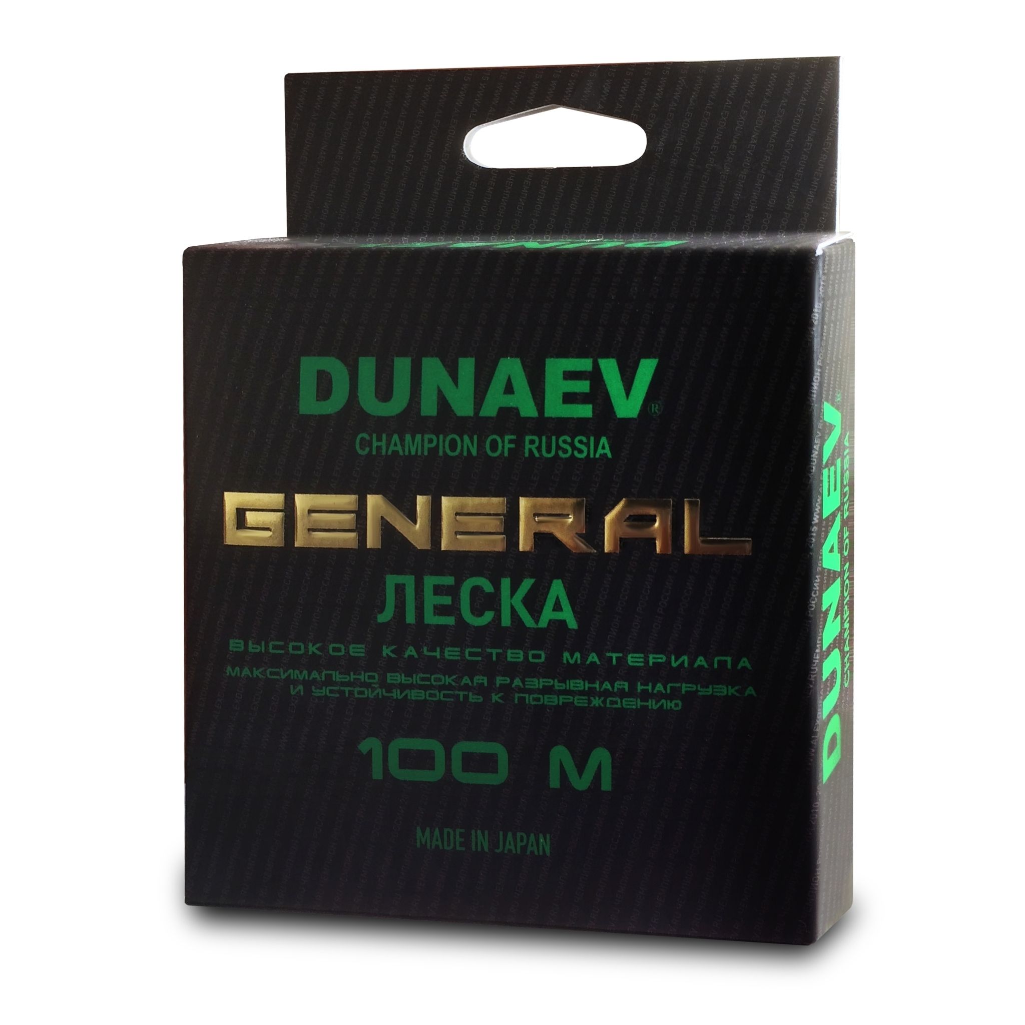 

Леска Dunaev General All Round 100m 0.235мм, Прозрачный, General All Round