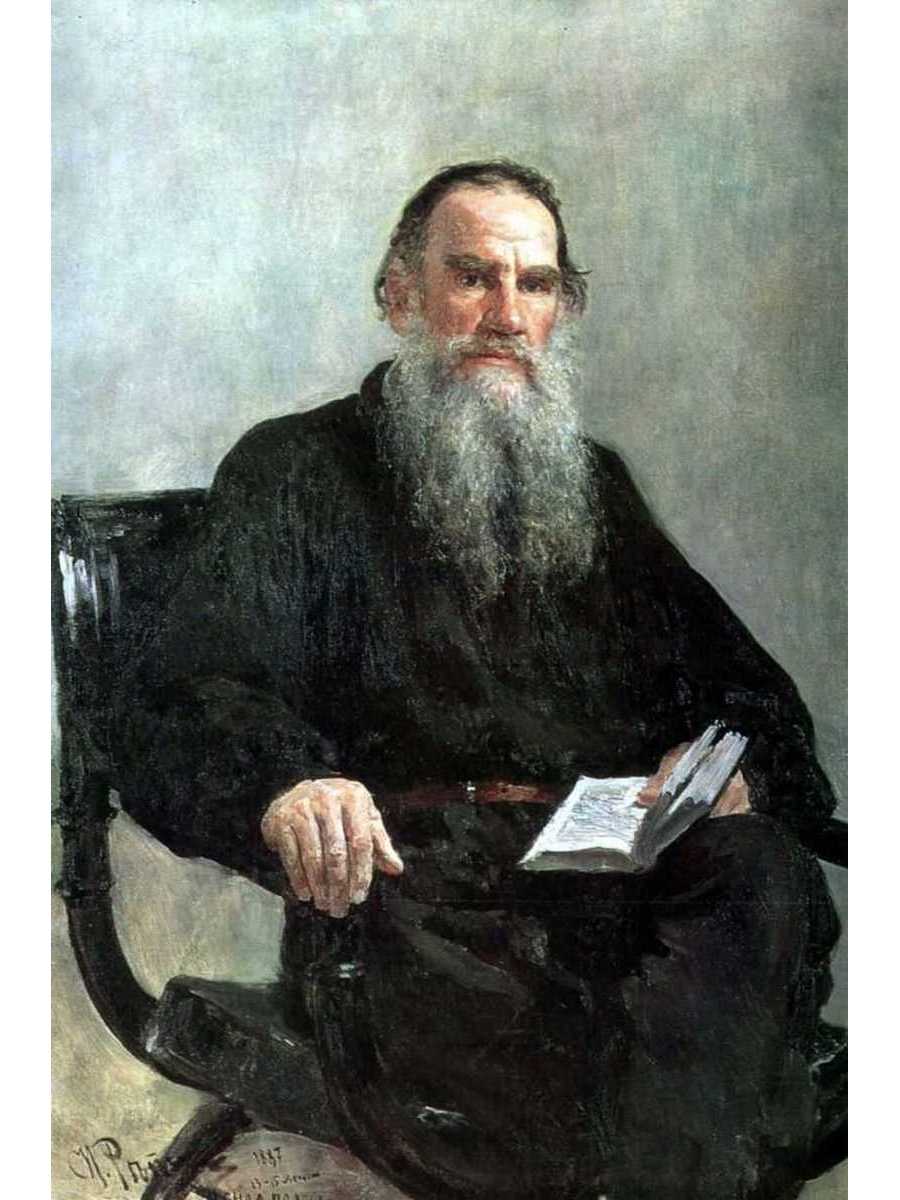 

Постер DRABS A2 Репин Илья Ефимович Портрет Льва Толстого