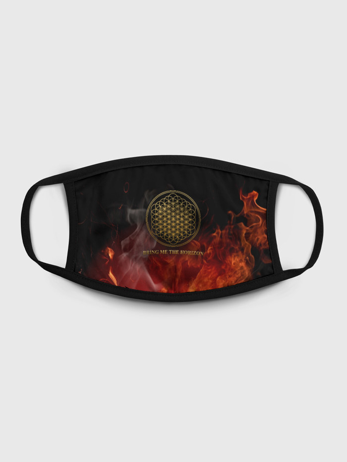 

Многоразовая маска унисекс Burnettie Bring Me The Horizon, Разноцветный, Bring Me The Horizon