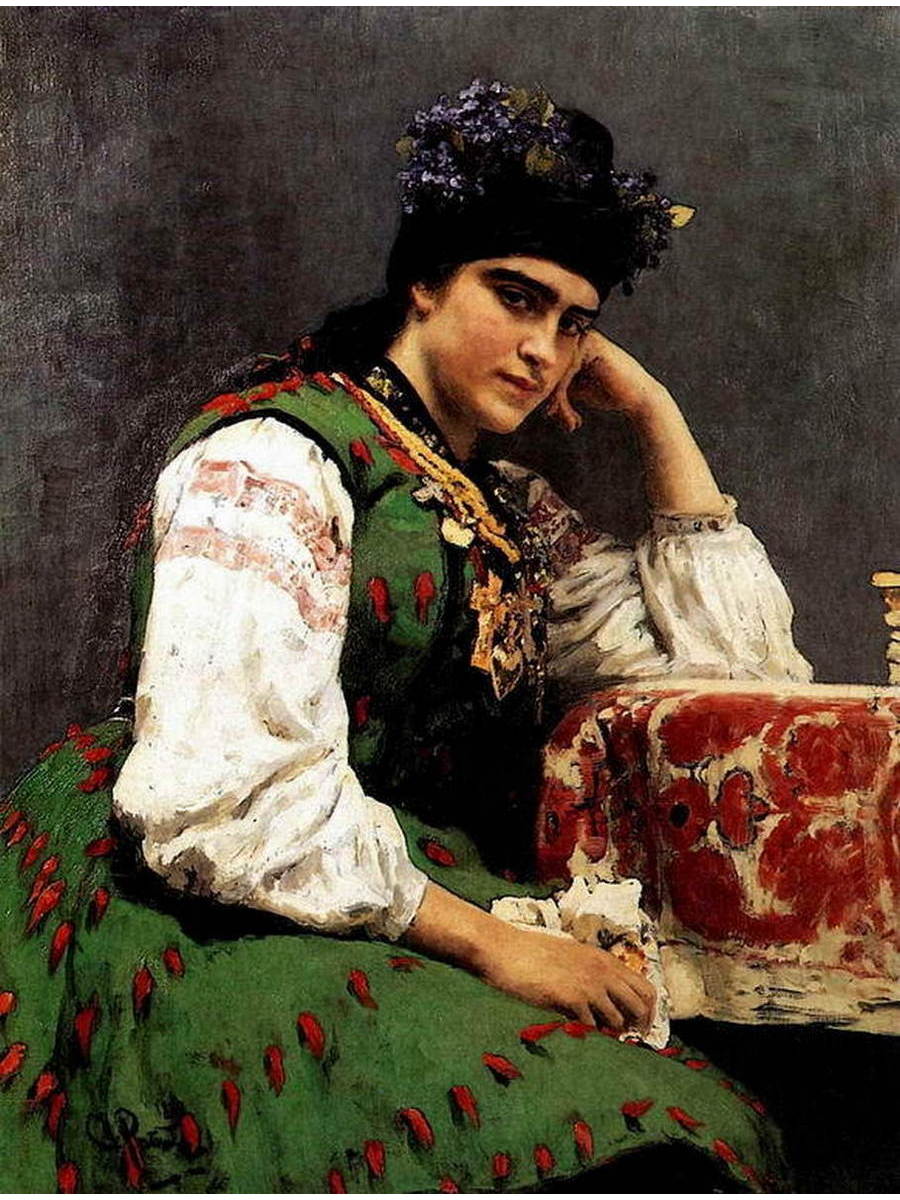 

Постер DRABS A2 Репин Илья Ефимович Портрет С.М.Драгомировой