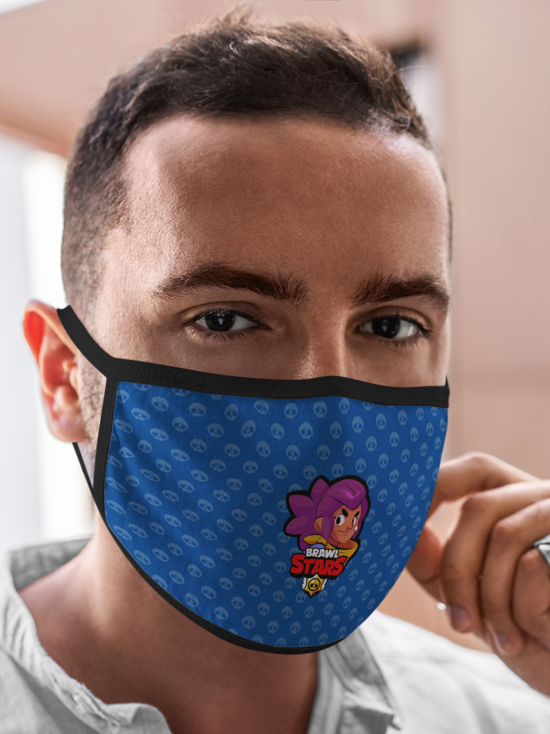 

Многоразовая маска унисекс Burnettie Brawl Stars, Разноцветный, Brawl Stars