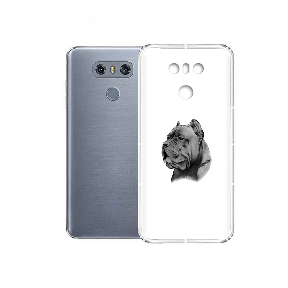 

Чехол MyPads Tocco для LG G6 грозный бульдог, Прозрачный, Tocco