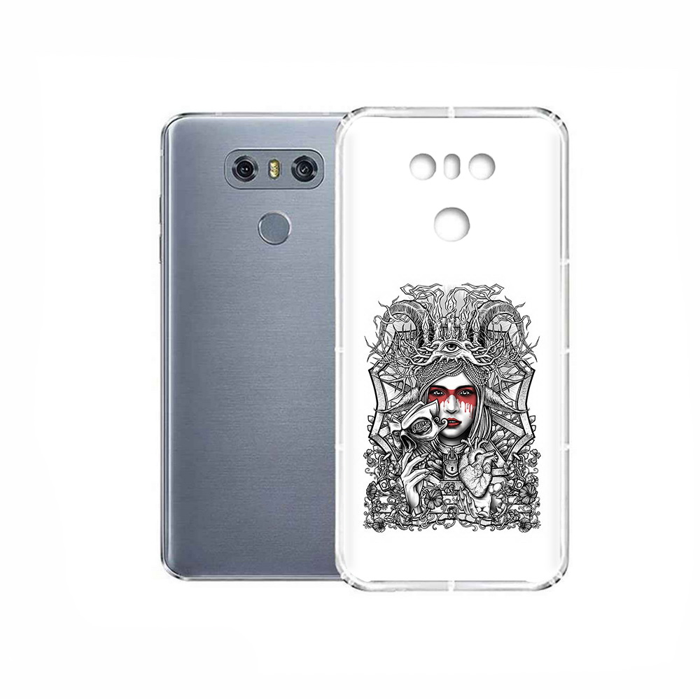 

Чехол MyPads Tocco для LG G6 грусная девушка, Прозрачный, Tocco