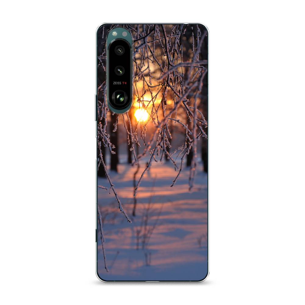 

Чехол на Sony Xperia 1 III "Зима 7", Оранжевый;розовый;черный, 54850-2