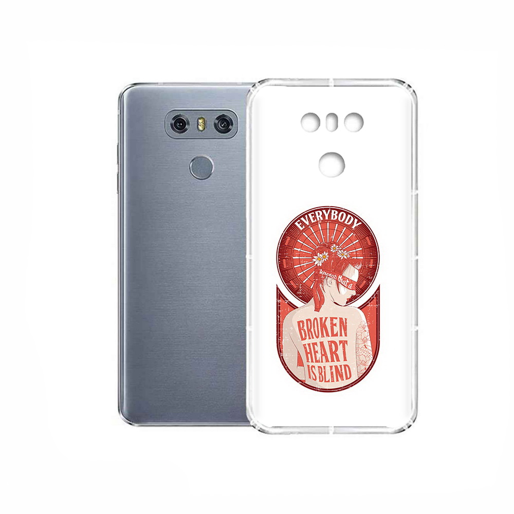 

Чехол MyPads Tocco для LG G6 девушка разбитое сердце, Прозрачный, Tocco