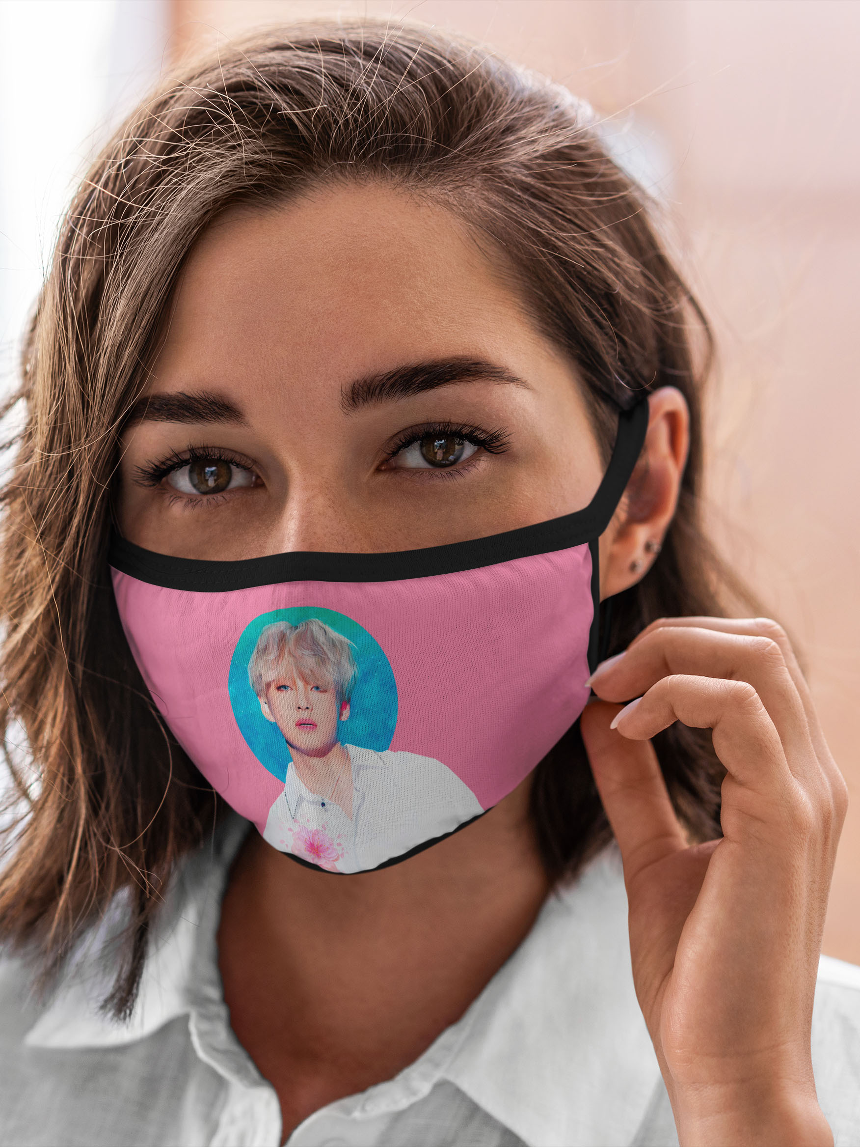 

Многоразовая маска унисекс Burnettie Bts V, Разноцветный, Bts V