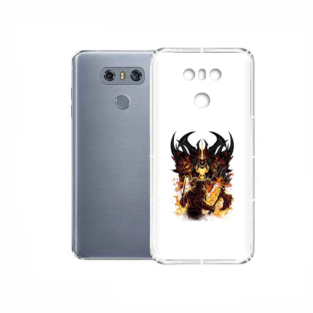 

Чехол MyPads Tocco для LG G6 демон shadow fiend, Прозрачный, Tocco