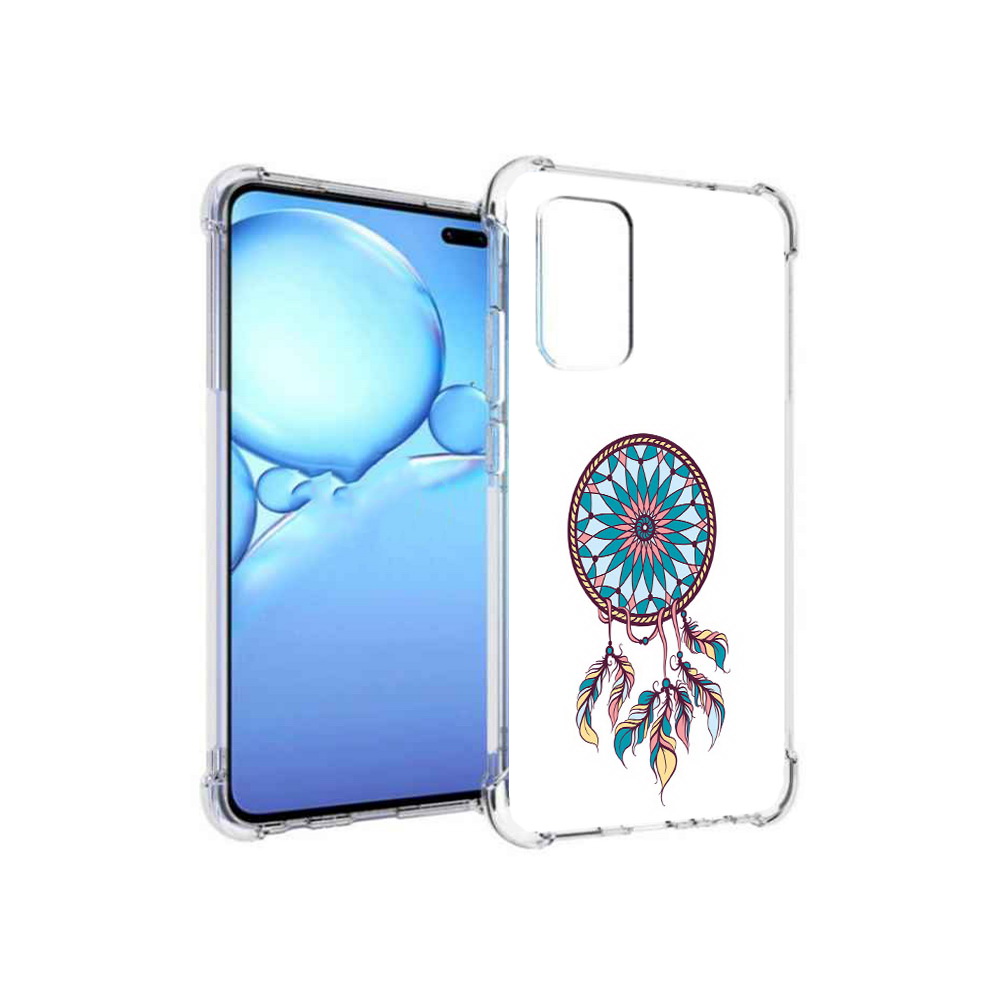 

Чехол MyPads Tocco для Vivo V19 ловец снов синий (PT147328.392.443), Прозрачный, Tocco