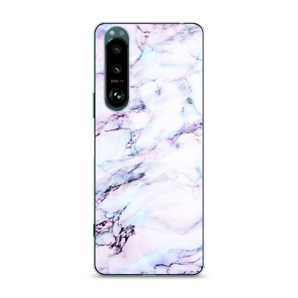 

Чехол на Sony Xperia 1 III "Радужный мрамор", Серый;фиолетовый, 54850-3